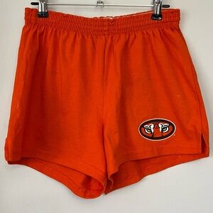 Vintage Auburn Tigers Soffe Shorts Size Large Auburn Logo Y2K 90s Cheer Dance